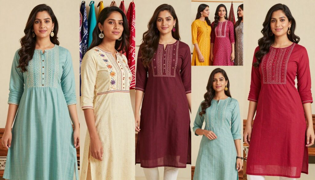 kurti styles for different body types